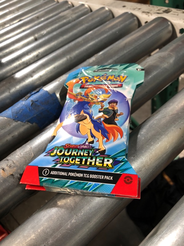 Photo 1 of ***2 PACK***Pokemon – Journey Together – Single Booster Pack – 10 Cards – Pack Art May Vary