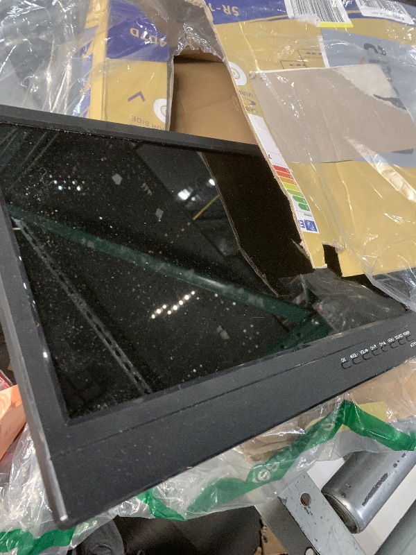 Photo 1 of (unable to test for power)
\Feihe 14 Inch TV with DVD Player Built-in, HD Flat Screen Small TV DVD Player Combo w/ATSC Tuner/HDMI/USB/AV/VGA Input, Suitable for Kitchen Bedroom RV Camper