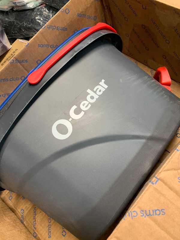 Photo 1 of (used)(see images) O-Cedar RinseClean Spin Mop & Bucket System | Clean with Clean Water | Removes 99% of Bacteria