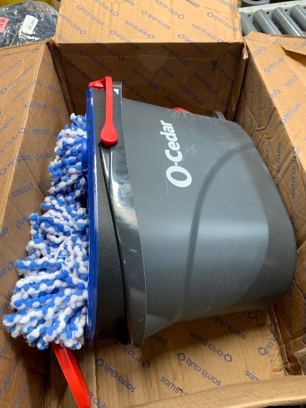 Photo 1 of (used)(see images) O-Cedar RinseClean Spin Mop & Bucket System | Clean with Clean Water | Removes 99% of Bacteria