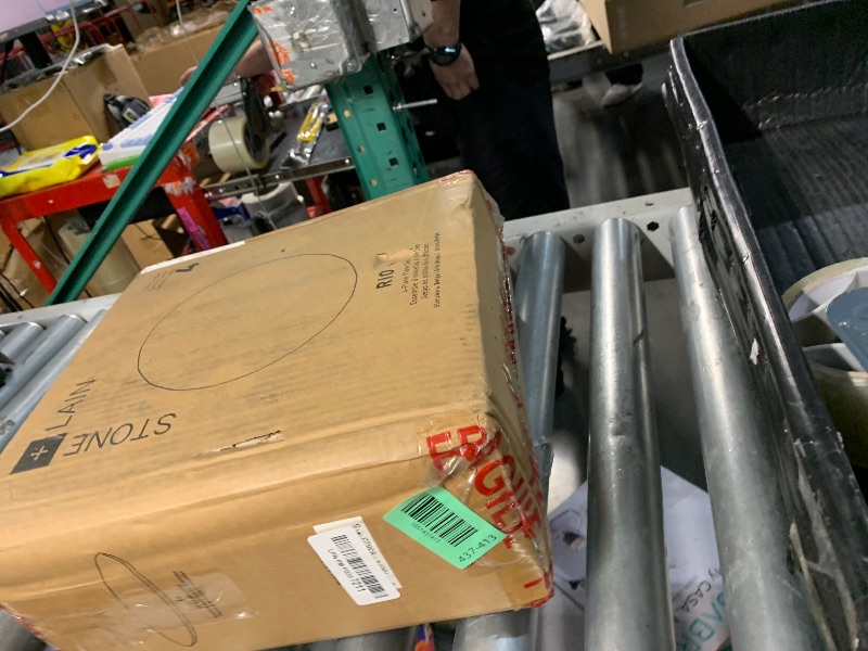 Photo 2 of Stone Lain Rio 4-Piece Dinner Plate Set Stoneware, Beige