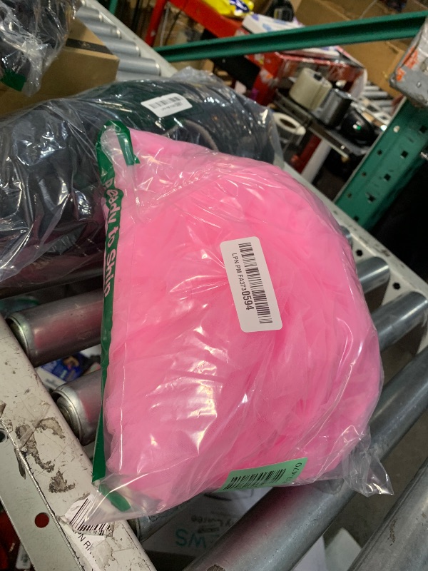 Photo 1 of Soulchen 49 Inches Christmas Tree Topper Bow Large Fluffy Tulle Christmas Bow for Car Giant Wreath Wall Decor with Long Streamers for Xmas Home Wedding Car Holiday Decor Supplies(Pink)