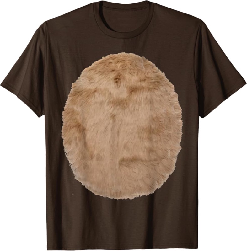 Photo 1 of 
Deer Belly Reindeer Fur Print Reindeer Costume Funny Shirt T-Shirt XL