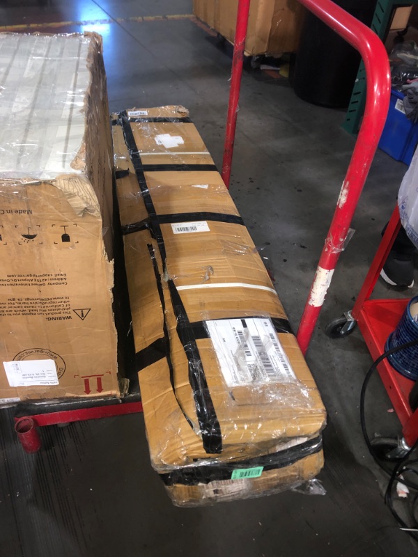 Photo 1 of ***PARTIAL SET***(FOR PARTS ONLY)
10x10x6 FT Outdoor Dog Kennel for Large Dogs, Large Dog Kennel Outside with Lock, Dog Enclosures with UV-Resistant Waterproof Roof Cover for Outside