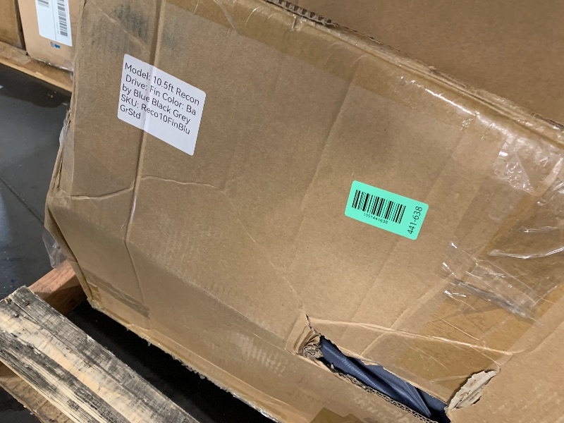 Photo 1 of **TRUCK /TRAILER PICK UP ONLY**
Reel Yaks Recon Modular Fishing Kayak - 10.5ft Lightweight Fin Drive, Sit On Top Kayak for Adults & Youth - Stable & Portable, Ideal Space-Saving Design - 430 lbs Capacity - Blue Gray