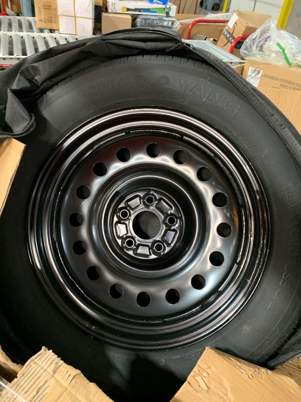 Photo 1 of (used)(please see all images) temporary spare tire