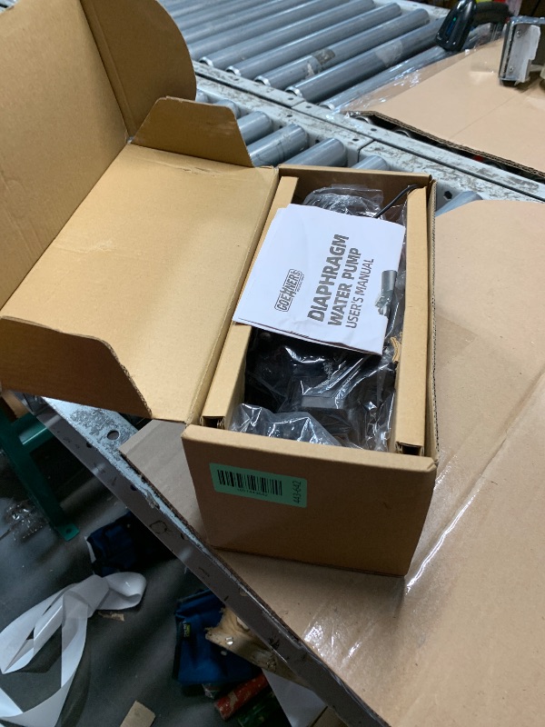 Photo 1 of [Upgraded Version] RV Fresh Water Pump, 12V DC Water Pump, 6GPM 70PSI Self-Priming Diaphragm Pump with Pressure Switch and Strainer for RV, Marine, Yacht, Caravan