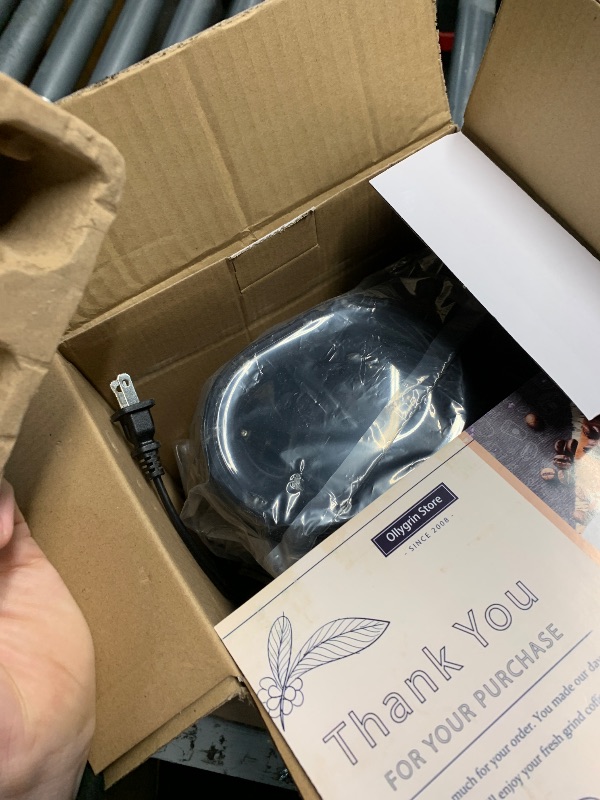 Photo 1 of ***(MISSING BRUSH)***Coffee Grinder Electric Burr Coffee Bean Grinder for 2-12 Cups, Adjustable Burr Mill for 14 Grinding Settings, Stainless Steel