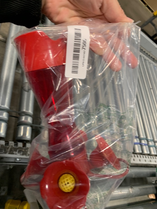 Photo 1 of **MISSING HOOK TO HANG UP** Perky-Pet 403CP Pinch Waist Plastic Hummingbird Feeder, 8-Ounce , Red