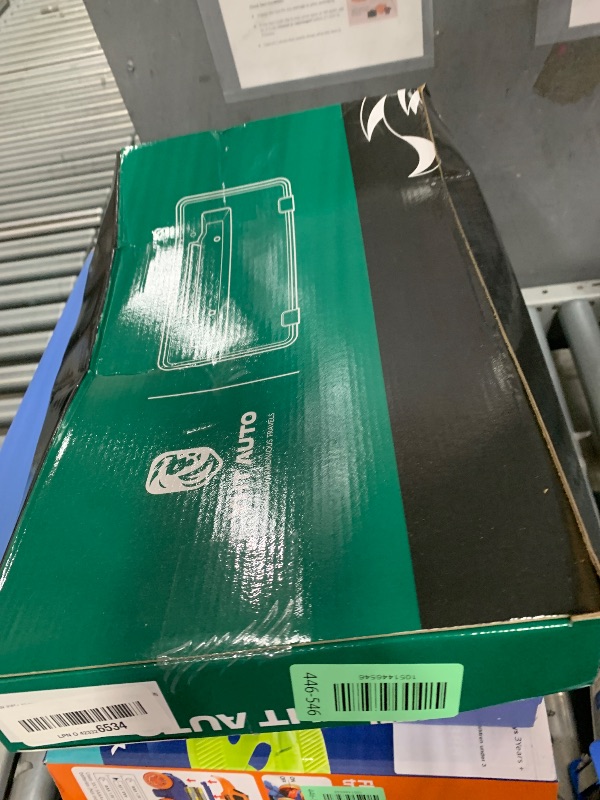 Photo 1 of YHTAUTO Front License Plate Frame w/o Screws Compatible with Cadillac XT5 2017-2023, Black Licence Plate Holder, No Drill Bumper License Plate Bracket, License Plate Mount