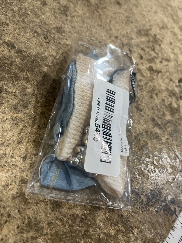 Photo 1 of 17cm Doll Clothes(NO Doll), Cute Dolls Outfit Accessories with Sweater + Denim Jeans + Pants, Small Kawaii Clothes Set for Dolls(Style 4)