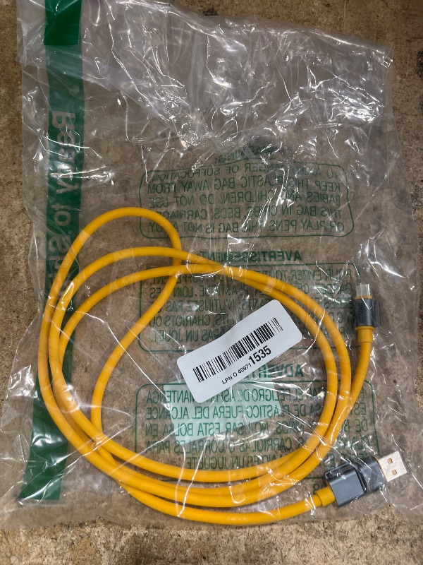 Photo 1 of 2025 Silicone 4-in-1 USB C Cable 60W Compatible with Lightning Cable Fast Charging & Data Transfer, Support to CarPlay & Android Auto, 5FT Multi Cord Combo Charger for iPhone/iPad