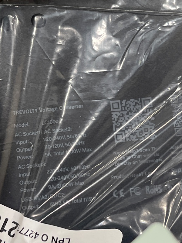 Photo 1 of 2000W Voltage Converter US to Europe - 7-in-1 Power Converter Adapter Combo with EU/UK/IT/AU Plugs, 220V to 110V Converter with 3 AC Outlets, 2 USB & 2 Type-C Ports for Travel