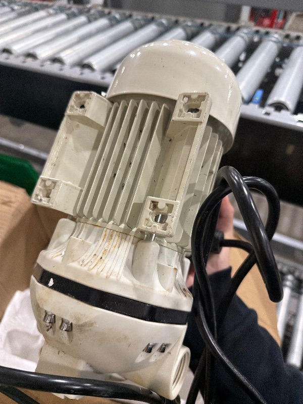 Photo 1 of (used item) Diaphragm Irrigation Self priming Electric water pump;Large flow pump 10.6 GPM, 115VAC, 23PSI, 14.3lb, Lift 11m, Power 350W (Pump-540B), White, (Pump-540)