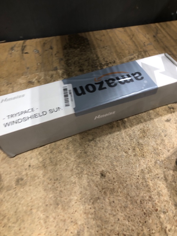 Photo 1 of [2025 Upgraded] Nmoiss Windshield Sun Shade Umbrella for Car - [Vinyl Coating Heat Shield] Protect Car from Sun Rays & Heat Damage Keep Cool and Protect Interior Large (61" L x 35" W)