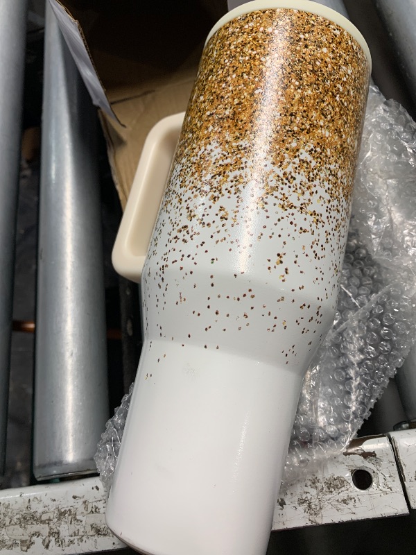 Photo 1 of (see all images) Sip2Go Tumbler - 40 oz Water Bottle with Handle & Flip Straw - Fits in Cup Holder, Leak Resistant Tumbler-Reusable Insulated