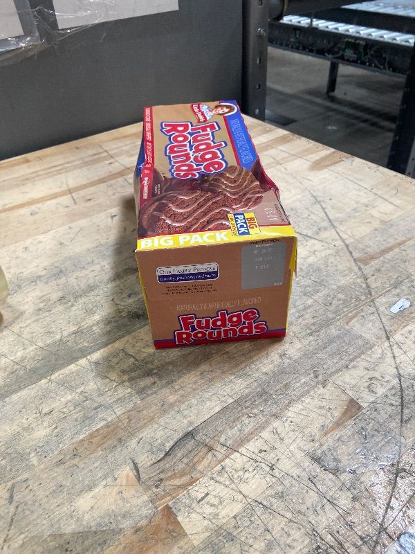 Photo 1 of *10/24/2025* Little Debbie Fudge Rounds Big Pack, 24.1 OZ Box
