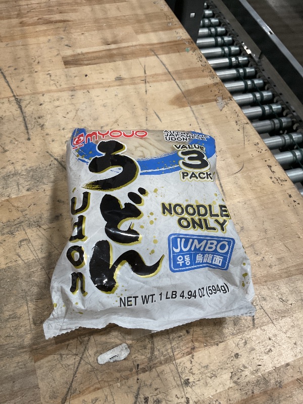 Photo 1 of *7/8/2026* Myojo Jumbo Udon Noodles, No Soup, 4.94 Oz
