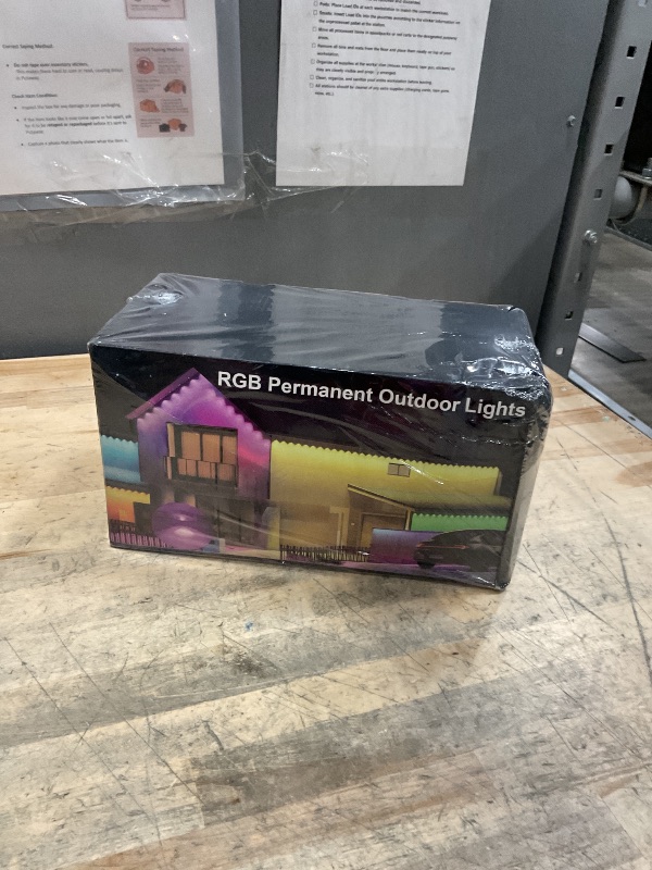Photo 1 of *FACTORY SEALED!!!* MuliVid 150Ft Permanent Outdoor Lights,Smart RGB Outdoor Lights with Remote APP Control, IP67 Waterproof Outside Light for House for Christmas, Halloween, Holiday, Party, Daily