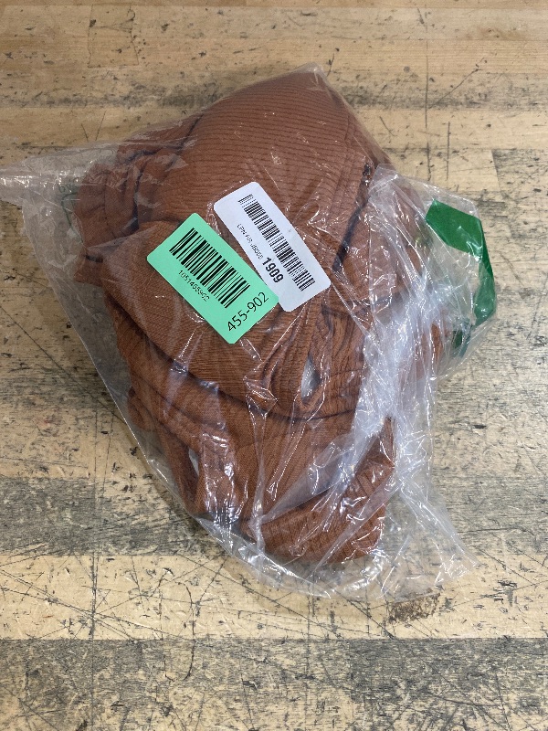 Photo 1 of **POSSIBLY RUNS BIG** Charmo Maternity Swimsuit Ruffle Cutout Flattering Maternity One Piece Cute Swimsuit Cut Out Maternity Swimsuit Caramel, X-Large