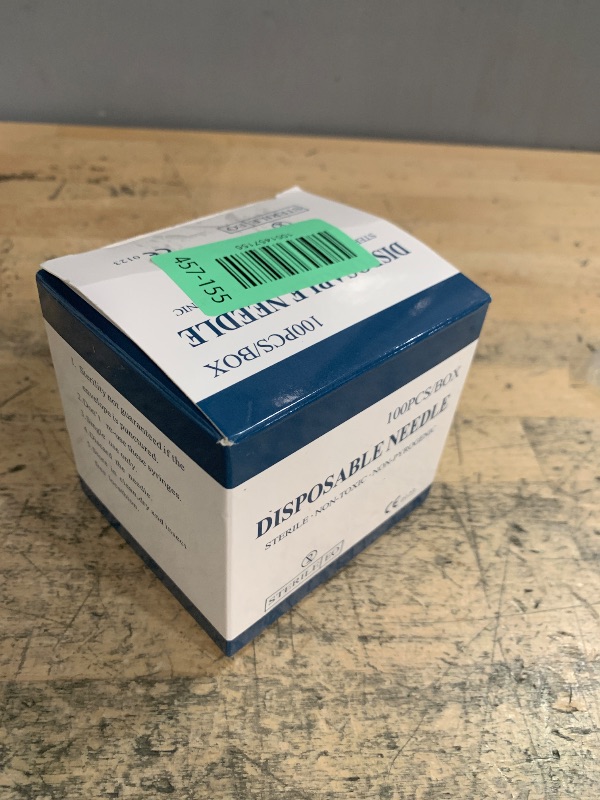 Photo 1 of 100 Pack 27 Gauge 1/2 inch Needle, Luer Lock Industrial Dispensing Accessories, Individual Package