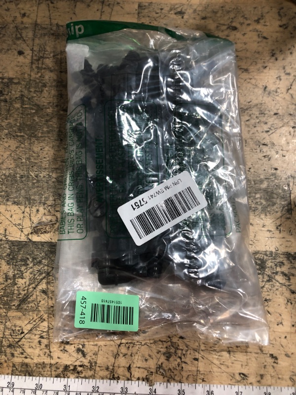 Photo 1 of 1/2" Barb Crimp Pex Fittings, 40 Pcs Pex Fittings Set, 10 Pcs Each Elbows 1/2" Tees Straight Couplings and Crimp Rings for Tube Connection