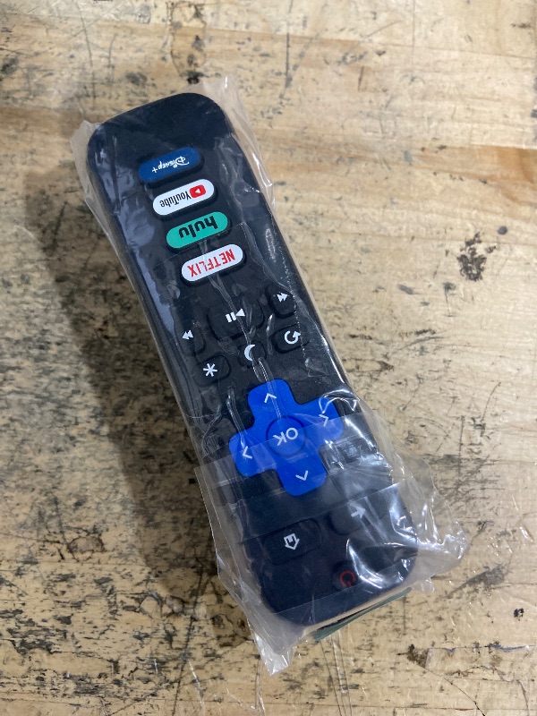 Photo 1 of (Pack of 2) Replacement Remote Control Only for Roku TV, Compatible for TCL Roku/Hisense Roku/Onn Roku/Sharp Roku/Element Roku/Westinghouse Roku/Philips Roku Smart TVs (Not for Roku Stick and Box)

