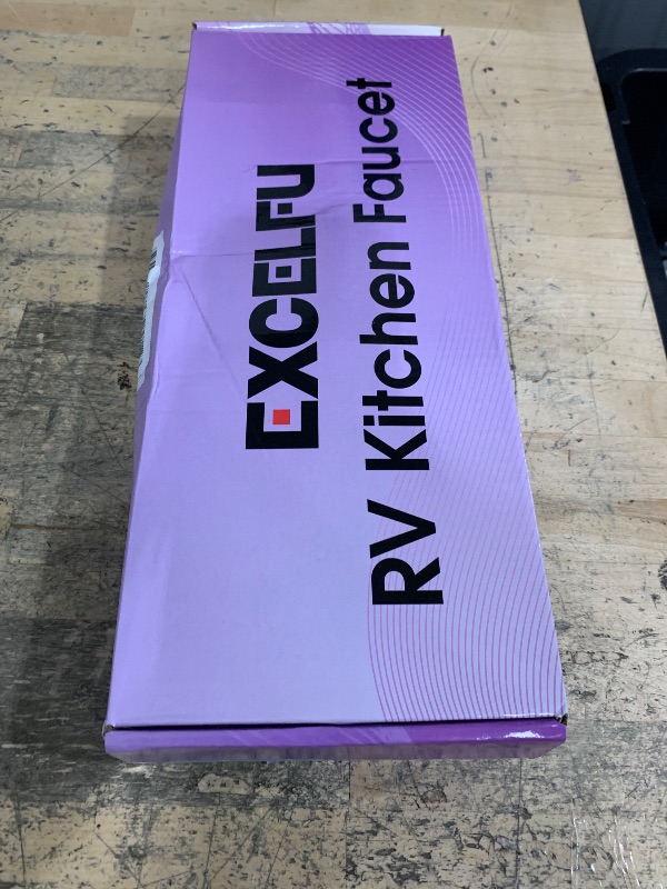 Photo 1 of **PARTS ONLY*** RV Kitchen Faucet,Camper Faucet Kitchen Replacement RV Sink Faucets with Flexible Arch 360 Swivel Rotatable Sprayer for Campers,Travel Trailers,Motorhomes,8 inch 2 Hole,Non-Metallic,Brushed Nickel