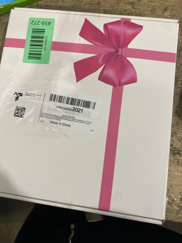 Photo 1 of 2 Pcs Mouse Ears Sequin Headbands,Shiny Bows Headbands, A Perfect Addition to Your Trip Essentials Accessories for Women Grils Princess Decoration Costume Cosplay