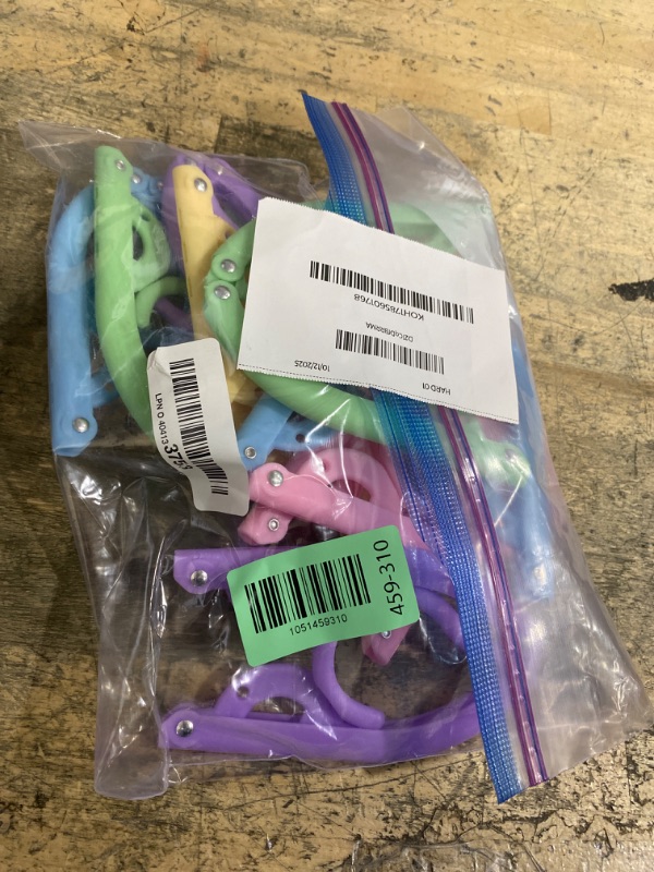 Photo 1 of 10 Pcs Travel Hangers Cruise Ship Essentials Accessories Portable Folding Clothes Hanger Foldable Drying Rack
