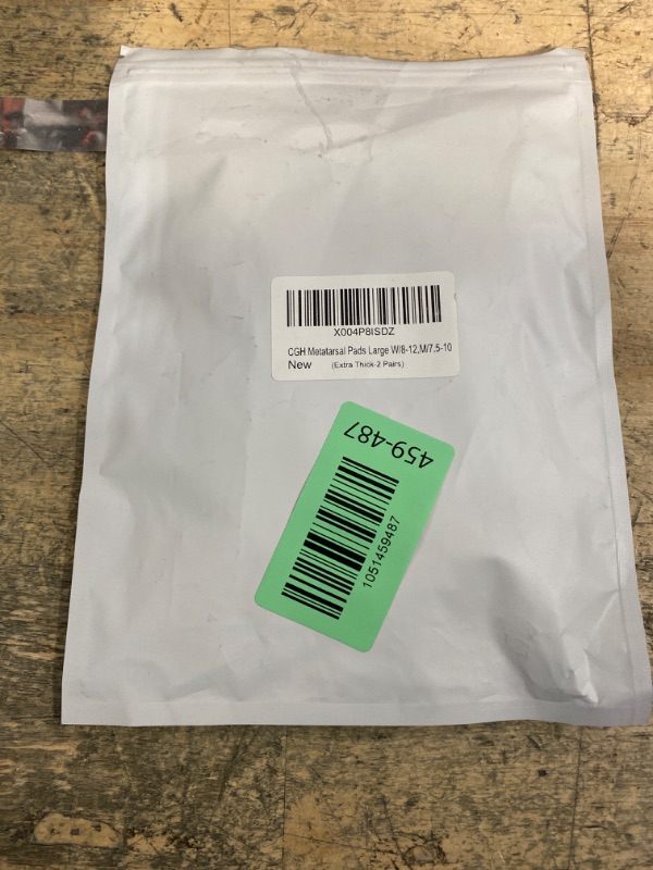 Photo 1 of 2 Pairs Extra Thick and Large Metatarsal Pads, Morton's Neuroma, Arthritis and Sesamoid Pain Relief for Women/Men, Non Slip Ball of Foot Sleeves with Gel for Metatarsalgia, Large W/8-12,M/7.5-10