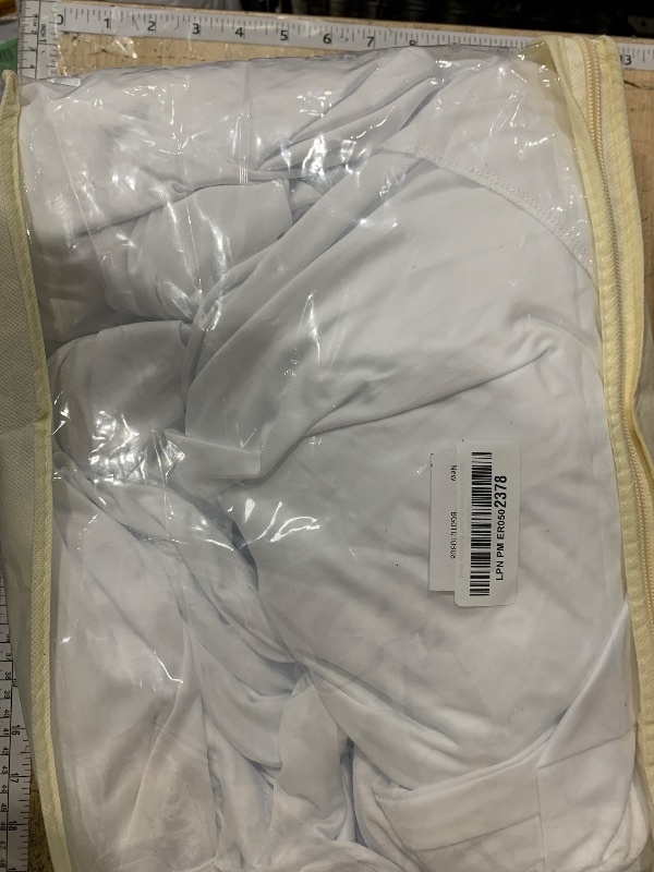 Photo 1 of 40 ft x 8 ft White Backdrop Curtain Drapes for Wedding Parties, 8 Panels 5 ft x 8 ft Wrinkle Free Polyester Photo Backdrop Drapes for Birthday Party Baby Shower Backdrop Stand