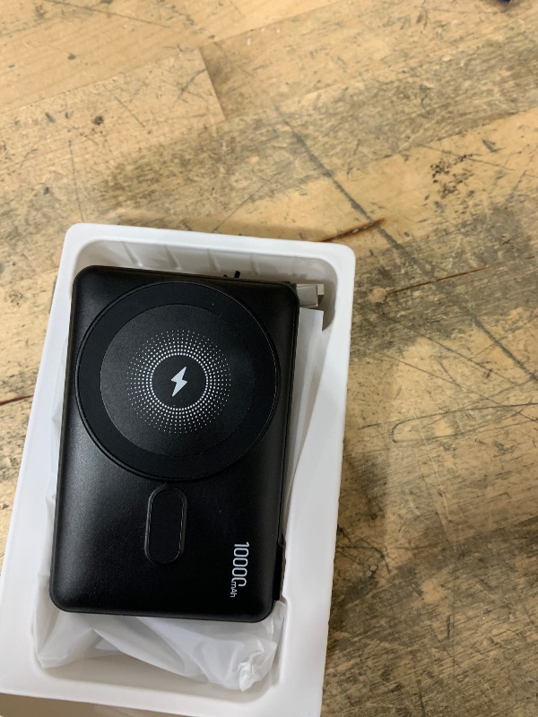 Photo 1 of 2025 Latest Magnetic Wireless Portable Charger Power Bank - 10000mAh Mag-Safe 22.5W PD Fast Max Charging with Built-in LED Display, Magnetic Battery Pack for iPhone 16/15/14/13/12/Pro/Mini/Pro Max