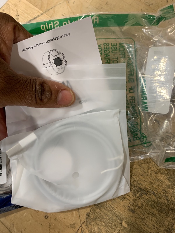 Photo 1 of ???? ???????? for Apple Watch Charger Magnetic Fast Charging Cable [Portable] Magnetic Wireless Charging Compatible with iWatch Series Ultra/10/9/8/7/6/SE/5/4/3/2-[3.3FT] White