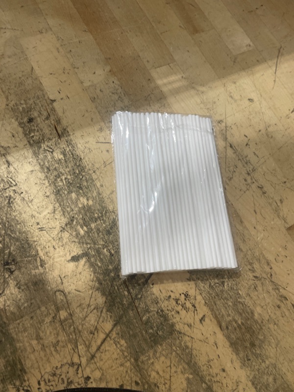 Photo 1 of 100 PCS Clear Acrylic Lollipop Sticks, 6 Inches Cake Pops Candy Treat Sticks for Wedding Halloween Christmas Candy Cake Pops Toppers