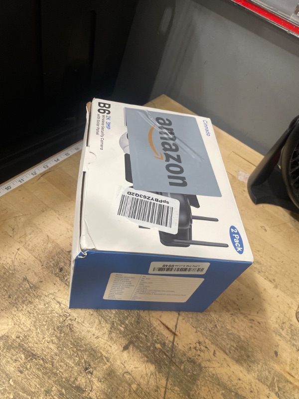 Photo 1 of 2K Cameras for Home Security-2.4G WiFi Outdoor Camera Wireless Solar/Battery Powered with solar panel, 360° Viewing, AI Human Detection, Color Night Vision, with SD Storage, Works with Alexa(2 Pack)