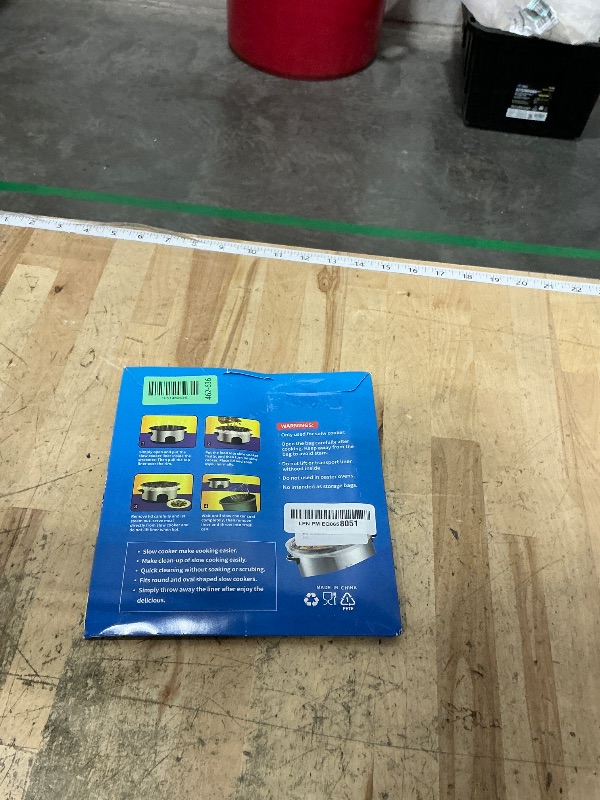 Photo 1 of 20 Counts Slow Cooker Liners and Cooking Bags, Extra Large Size Fits 6-10QT Pot, 14"x 22", BPA Free, Suitable for Oval & Round Pot -1 Pack