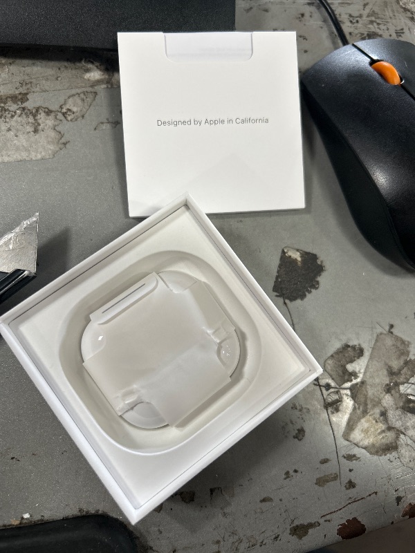 Photo 1 of **PRE OPENED ** Apple AirPods 4 Wireless Earbuds, Bluetooth Headphones, Personalized Spatial Audio, Sweat and Water Resistant, USB-C Charging Case, H2 Chip, Up to 30 Hours of Battery Life, Effortless Setup for iPhone