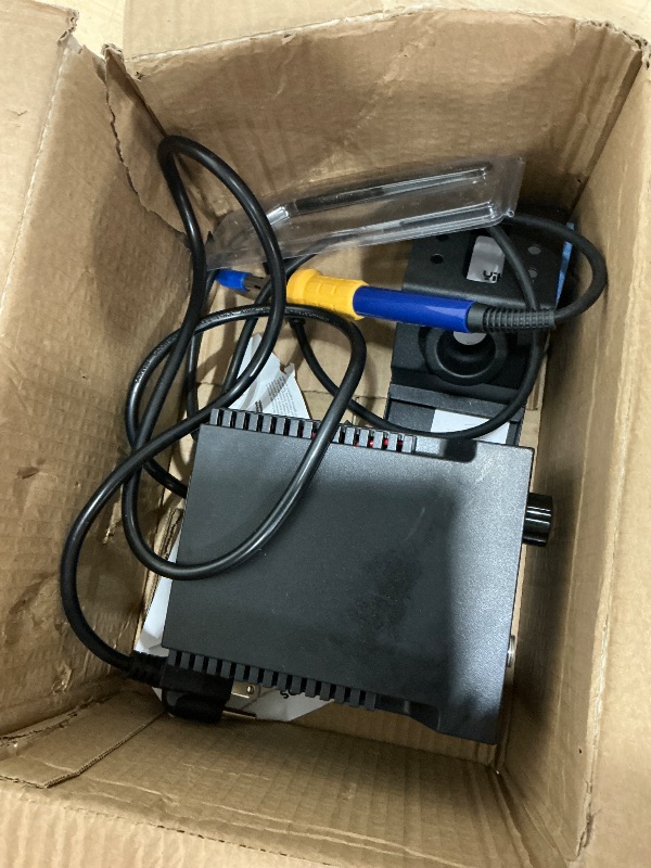 Photo 1 of **MISSING PIECES** YIHUA 939D+ Digital Soldering Station, 75W Equivalent with Precision Heat Control (392°F to 896°F) and Built-in Transformer. ESD Safe, Lead Free with °C/°F display (Black)