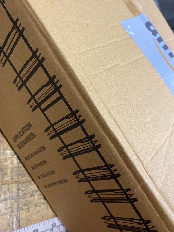 Photo 1 of ** MISSING PIECES/ BASKETS ONLY** Moforoco 9-Tier Over The Door Pantry Organizer, Pantry Organization and Storage, Black Hanging Basket Wall Spice Rack Seasoning Shelves, Home & Kitchen Bedroom Bathroom House Essentials