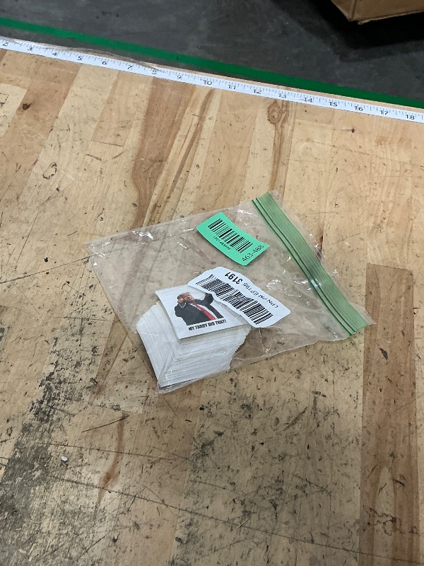 Photo 1 of 100pcs Trump I Did That My Tariff Did That Stickers Gas Pump Stickers Decal, Donald Trump Merchandise, Anti-Trump Stickers