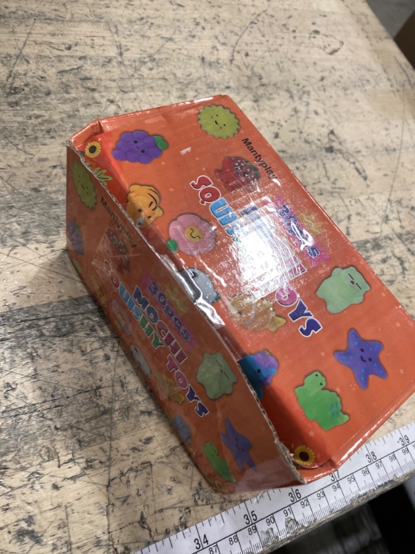 Photo 1 of 30 Pack Squishy Toys, Kawaii Squishies Party Favors for Kids 4-8 8-12 Treasure Box Toys for Classroom Birthday Xmas Gifts Goodie Bag Mini Animals Mochi Squishy Stress Relief Sensory Toys Random