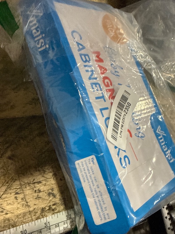 Photo 1 of 20 Pack Magnetic Cabinet Locks Baby Proofing - Vmaisi Children Proof Cupboard Drawers Latches - Adhesive Easy Installation