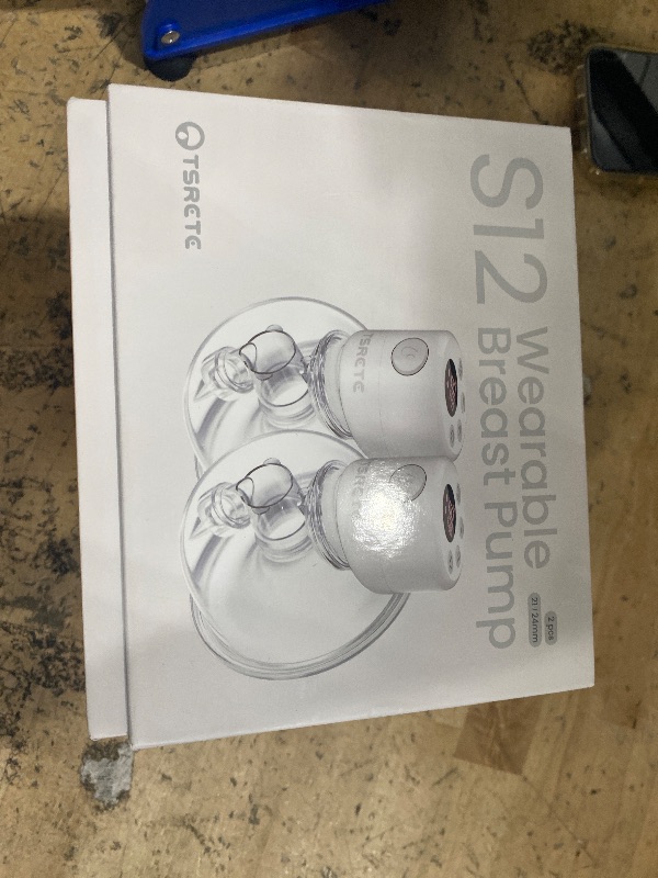 Photo 1 of ****************USED*****************
TSRETE Breast Pump, Double Wearable Breast Pump, Electric Hands-Free Breast Pumps with 2 Modes, 9 Levels, LCD Display, Memory Function Rechargeable Double Milk Extractor-21/24mm Flange, Pink