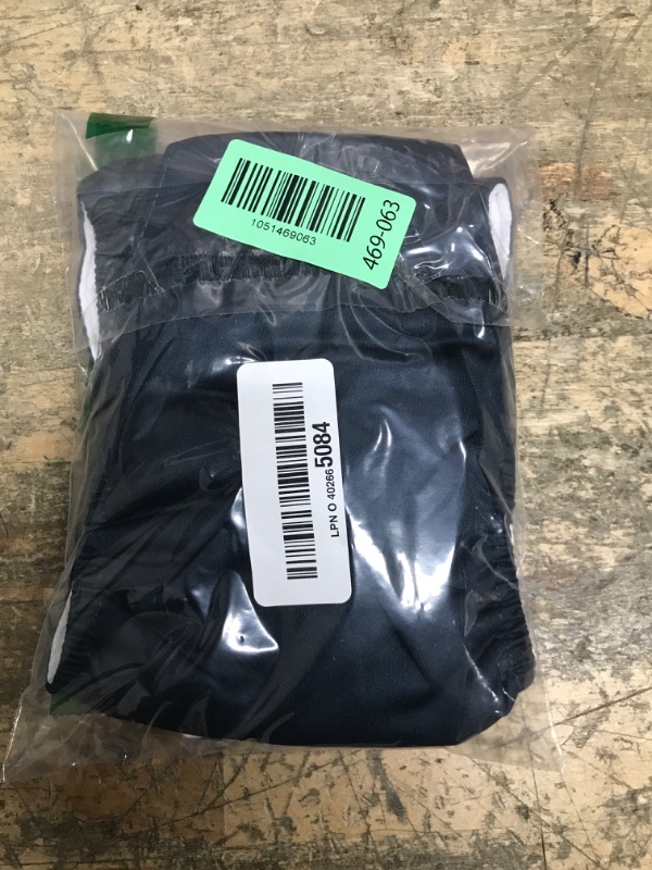 Photo 1 of 1 Pack 3 Reusable Dog Diapers Washable Male Belly Bands for Dogs, High Absorbing Male Dog Doggie Puppy Wraps (Small, Black Navy Charcoal)