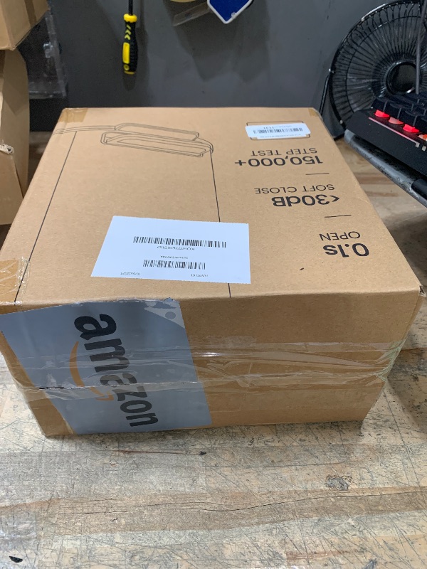 Photo 1 of Cesun Small Bathroom Trash Can with Lid Soft Close, Step Pedal, 5 Liter / 1.3 Gallon Stainless Steel Garbage Can with Removable Inner Bucket, Waste Basket for Bathroom, Bedroom (White)