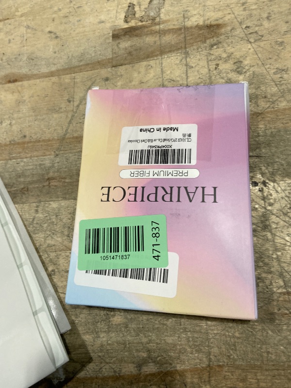 Photo 1 of CJL HAIR 2PCs Small Cute Messy Bun Hair Piece for Thin Hair Women Mini Synthetic Curly Bun Scrunchies Updo Hairpieces Dark Chocolate