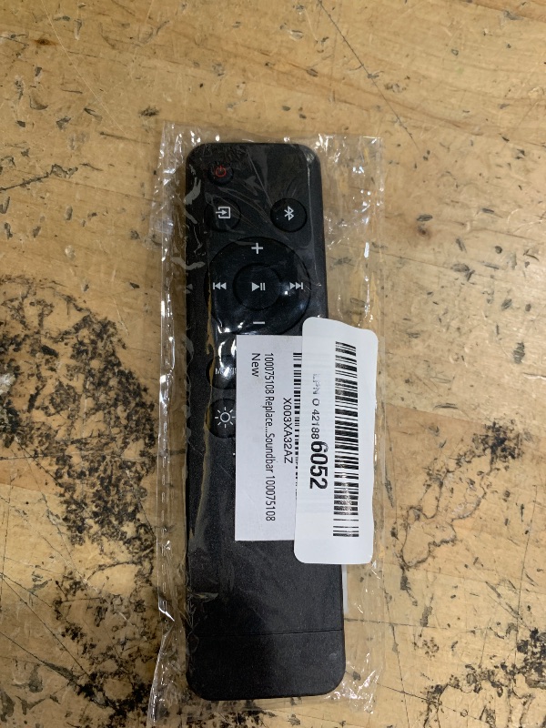 Photo 1 of 100075108 Replacement Remote Control Commander Compatible with ONN Soundbar 100075108 (Only Compatible with Model 100075108, Not Universal Remote)