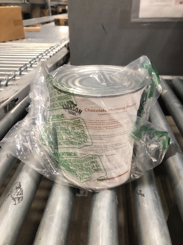 Photo 1 of *4/14/2045* Augason Farms Morning Moo's Chocolate Low Fat Milk Alternative Can, Emergency Food Supply, Everyday Meals, 67 Servings