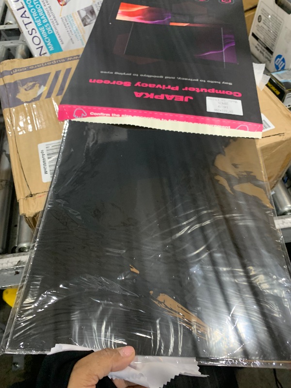 Photo 1 of [2-Pack] 24 Inch Privacy Screen for Monitor Computer Screen Privacy Filter for 16:9 Widescreen Monitor Desktop PC Monitor Privacy Film Monitor Privacy Shield and Anti-Glare Protector
